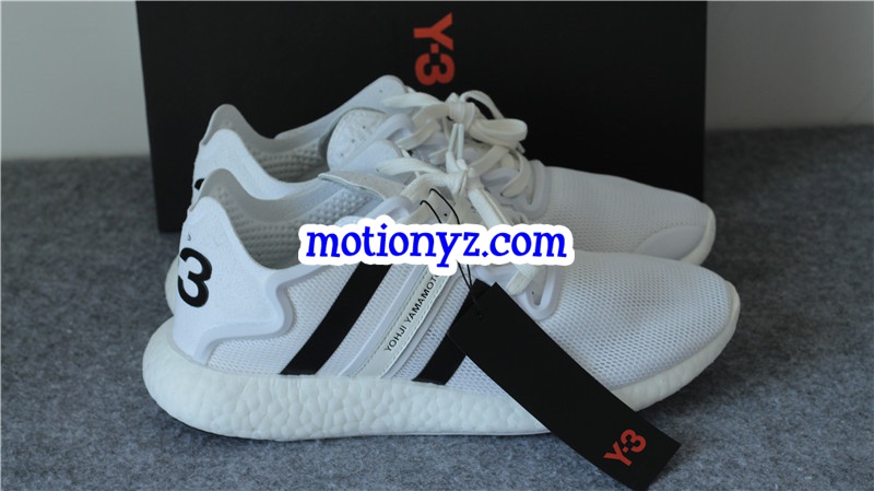 Real Boost Adidas Y3 YOHJI RUN White